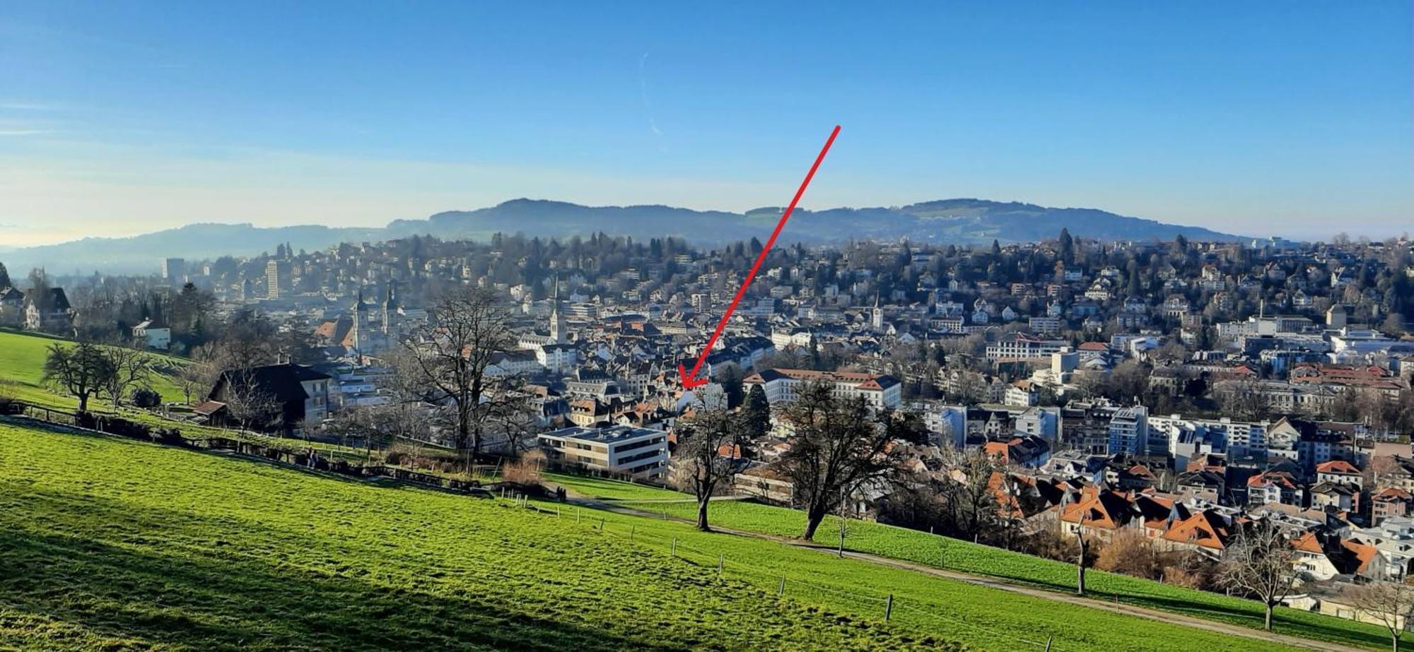 Ruhige, Neue Dachwohnung An Altstadt, Naehe Messe St. Gallen Εξωτερικό φωτογραφία